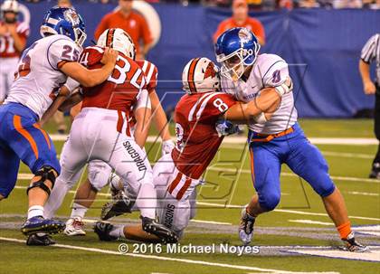 Thumbnail 1 in New Palestine vs. Whiteland (Horseshoe Classic) photogallery.