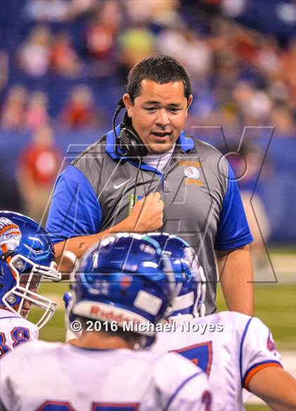 Thumbnail 2 in New Palestine vs. Whiteland (Horseshoe Classic) photogallery.