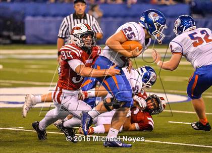 Thumbnail 1 in New Palestine vs. Whiteland (Horseshoe Classic) photogallery.