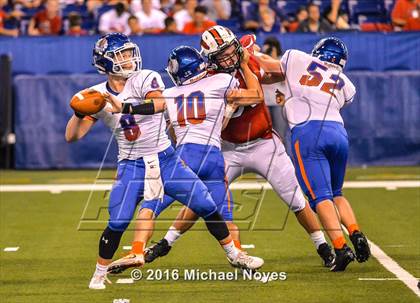 Thumbnail 3 in New Palestine vs. Whiteland (Horseshoe Classic) photogallery.