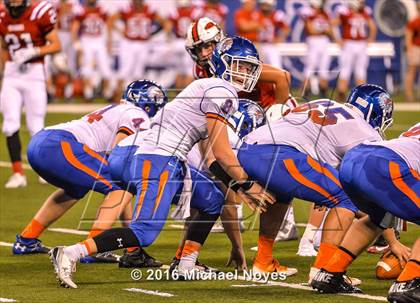 Thumbnail 2 in New Palestine vs. Whiteland (Horseshoe Classic) photogallery.