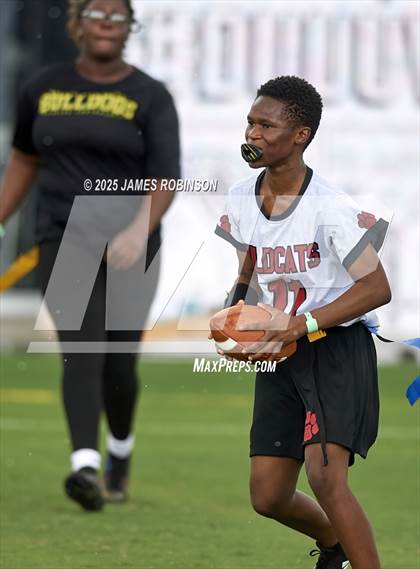 Thumbnail 2 in DeLand vs Baker County (Jaguars Preseason Classic) photogallery.