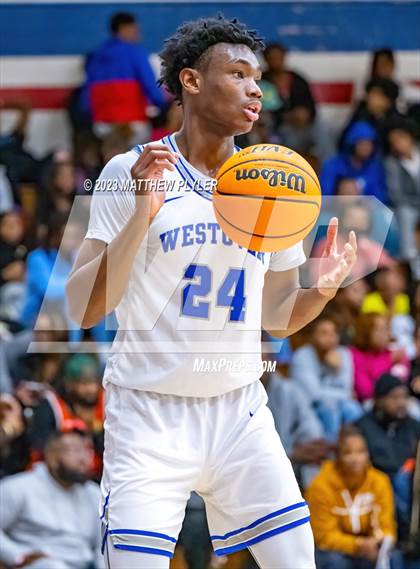 Thumbnail 1 in Westover vs. Fayetteville Academy (MLK Dream Jam at Terry Sanford) photogallery.