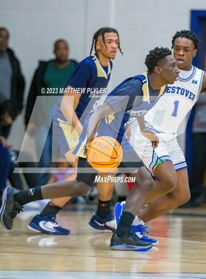Thumbnail 3 in Westover vs. Fayetteville Academy (MLK Dream Jam at Terry Sanford) photogallery.
