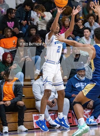 Thumbnail 3 in Westover vs. Fayetteville Academy (MLK Dream Jam at Terry Sanford) photogallery.
