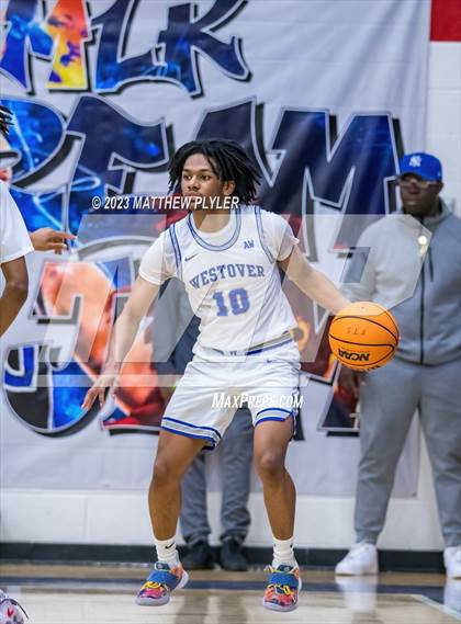 Thumbnail 3 in Westover vs. Fayetteville Academy (MLK Dream Jam at Terry Sanford) photogallery.