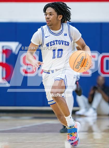 Thumbnail 3 in Westover vs. Fayetteville Academy (MLK Dream Jam at Terry Sanford) photogallery.