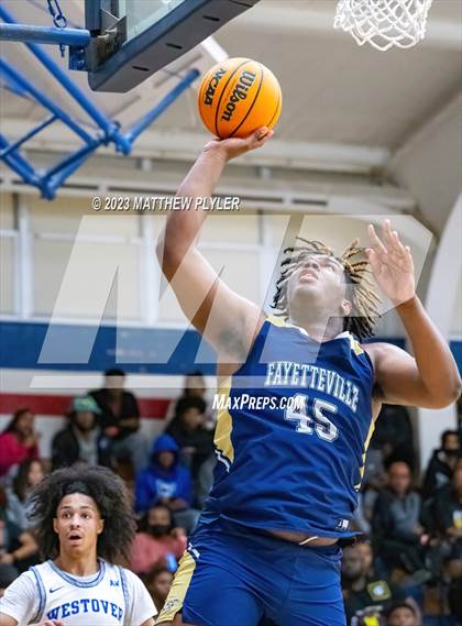 Thumbnail 2 in Westover vs. Fayetteville Academy (MLK Dream Jam at Terry Sanford) photogallery.
