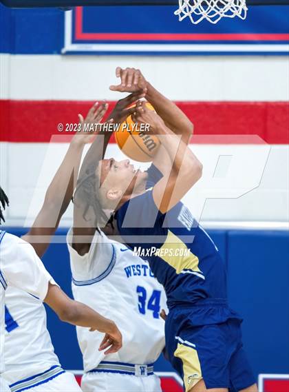 Thumbnail 1 in Westover vs. Fayetteville Academy (MLK Dream Jam at Terry Sanford) photogallery.