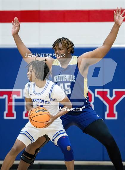Thumbnail 1 in Westover vs. Fayetteville Academy (MLK Dream Jam at Terry Sanford) photogallery.