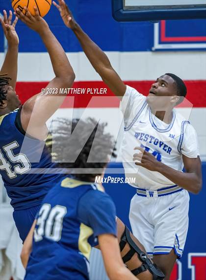 Thumbnail 3 in Westover vs. Fayetteville Academy (MLK Dream Jam at Terry Sanford) photogallery.