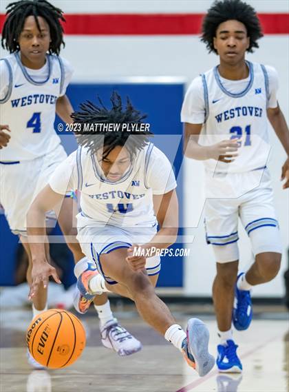 Thumbnail 1 in Westover vs. Fayetteville Academy (MLK Dream Jam at Terry Sanford) photogallery.