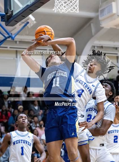 Thumbnail 3 in Westover vs. Fayetteville Academy (MLK Dream Jam at Terry Sanford) photogallery.