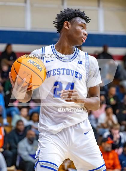 Thumbnail 3 in Westover vs. Fayetteville Academy (MLK Dream Jam at Terry Sanford) photogallery.