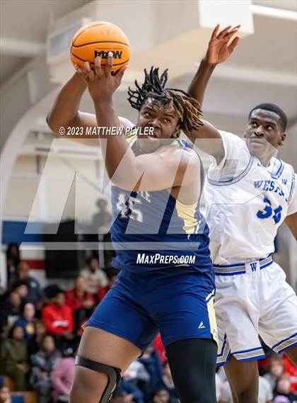 Thumbnail 2 in Westover vs. Fayetteville Academy (MLK Dream Jam at Terry Sanford) photogallery.