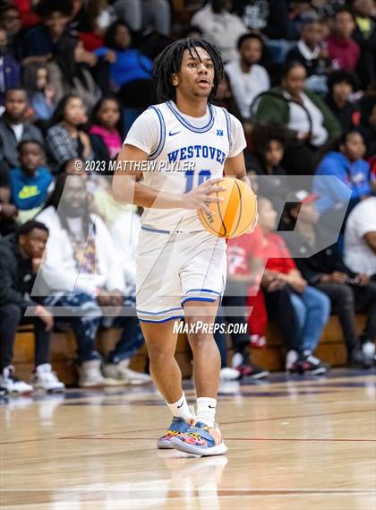 Thumbnail 3 in Westover vs. Fayetteville Academy (MLK Dream Jam at Terry Sanford) photogallery.