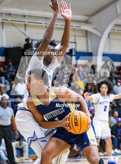 Thumbnail 1 in Westover vs. Fayetteville Academy (MLK Dream Jam at Terry Sanford) photogallery.