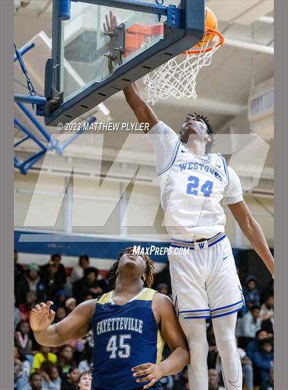 Thumbnail 2 in Westover vs. Fayetteville Academy (MLK Dream Jam at Terry Sanford) photogallery.