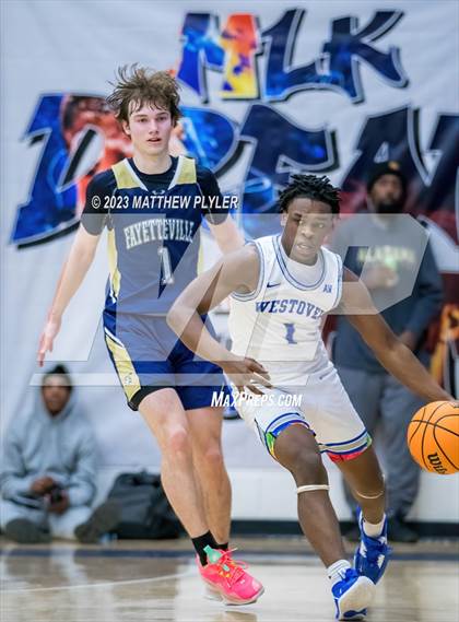 Thumbnail 2 in Westover vs. Fayetteville Academy (MLK Dream Jam at Terry Sanford) photogallery.