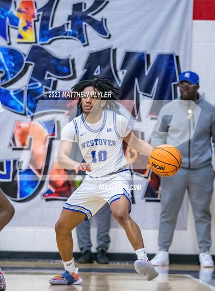Thumbnail 1 in Westover vs. Fayetteville Academy (MLK Dream Jam at Terry Sanford) photogallery.