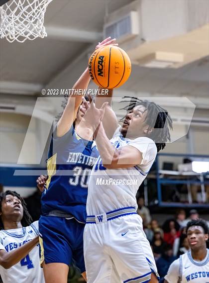 Thumbnail 1 in Westover vs. Fayetteville Academy (MLK Dream Jam at Terry Sanford) photogallery.
