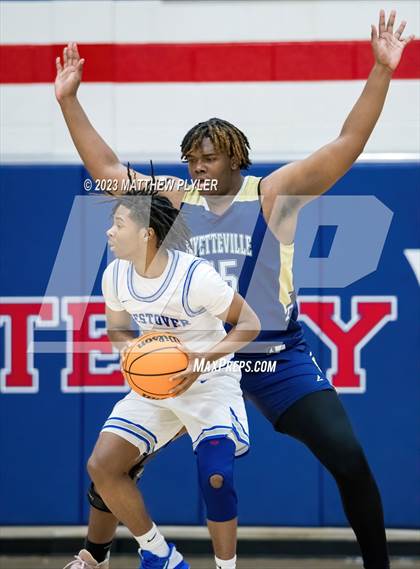 Thumbnail 3 in Westover vs. Fayetteville Academy (MLK Dream Jam at Terry Sanford) photogallery.