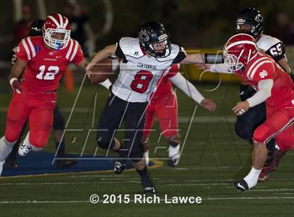 Thumbnail 2 in Centennial @ Mater Dei (CIF SS Semifinal) photogallery.