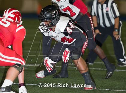 Thumbnail 2 in Centennial @ Mater Dei (CIF SS Semifinal) photogallery.