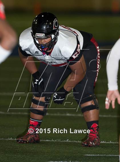 Thumbnail 1 in Centennial @ Mater Dei (CIF SS Semifinal) photogallery.