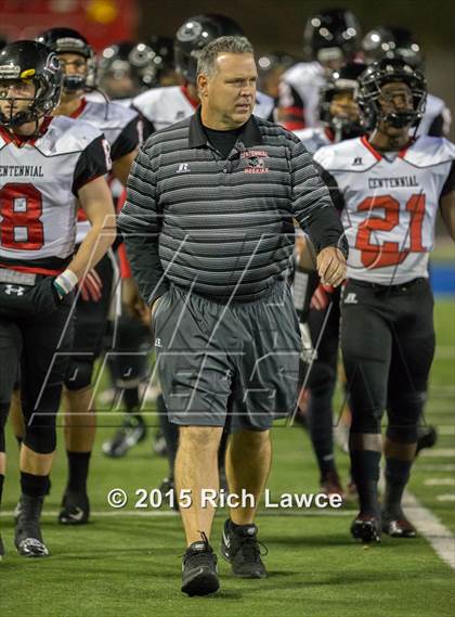 Thumbnail 3 in Centennial @ Mater Dei (CIF SS Semifinal) photogallery.