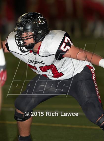 Thumbnail 2 in Centennial @ Mater Dei (CIF SS Semifinal) photogallery.