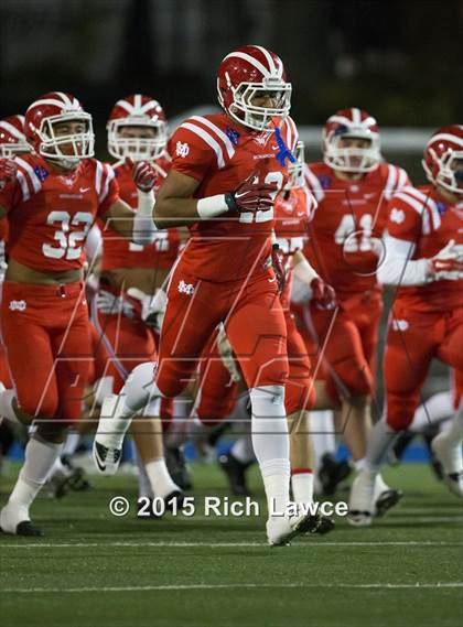 Thumbnail 3 in Centennial @ Mater Dei (CIF SS Semifinal) photogallery.
