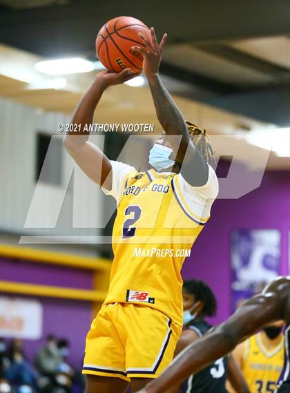 Thumbnail 2 in Winston-Salem Christian National vs Word of God Christian Academy (Capital City New Years Showcase) photogallery.