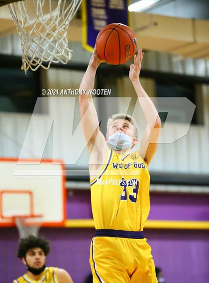 Thumbnail 1 in Winston-Salem Christian National vs Word of God Christian Academy (Capital City New Years Showcase) photogallery.