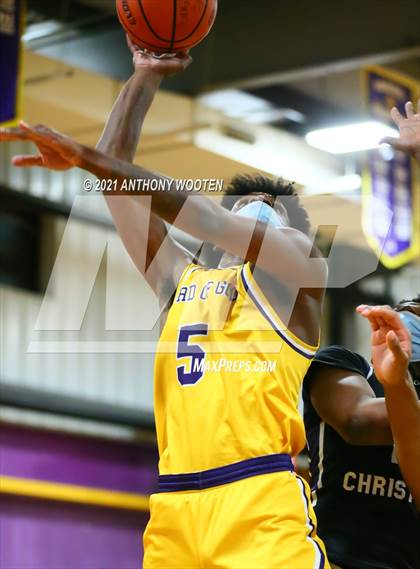 Thumbnail 3 in Winston-Salem Christian National vs Word of God Christian Academy (Capital City New Years Showcase) photogallery.