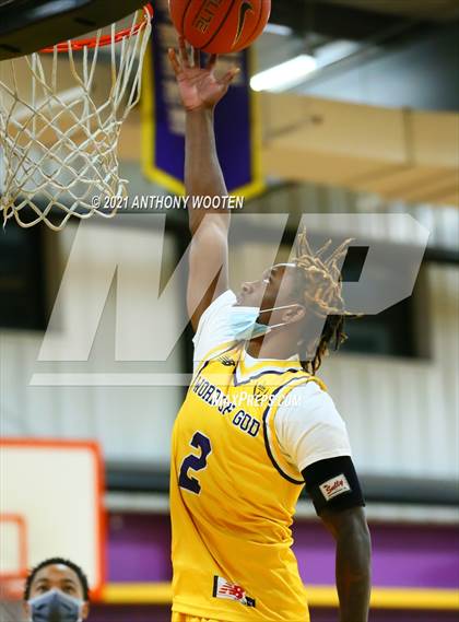 Thumbnail 2 in Winston-Salem Christian National vs Word of God Christian Academy (Capital City New Years Showcase) photogallery.