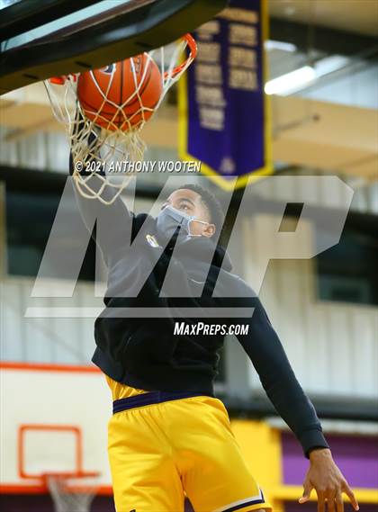 Thumbnail 3 in Winston-Salem Christian National vs Word of God Christian Academy (Capital City New Years Showcase) photogallery.