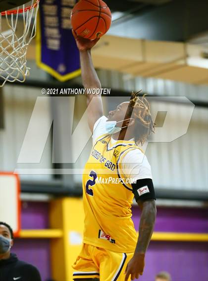 Thumbnail 1 in Winston-Salem Christian National vs Word of God Christian Academy (Capital City New Years Showcase) photogallery.