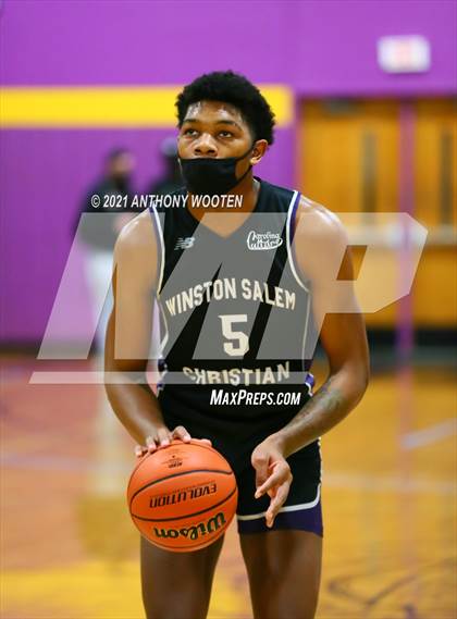 Thumbnail 2 in Winston-Salem Christian National vs Word of God Christian Academy (Capital City New Years Showcase) photogallery.