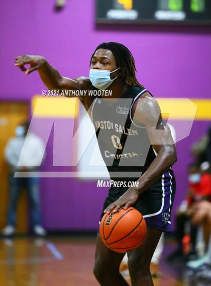 Thumbnail 1 in Winston-Salem Christian National vs Word of God Christian Academy (Capital City New Years Showcase) photogallery.