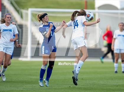 Thumbnail 3 in Denver Christian vs. Dawson School (CHSAA 2A Final) photogallery.