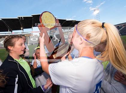 Thumbnail 1 in Denver Christian vs. Dawson School (CHSAA 2A Final) photogallery.