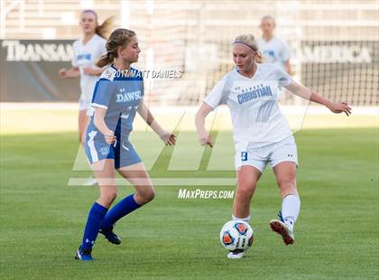 Thumbnail 2 in Denver Christian vs. Dawson School (CHSAA 2A Final) photogallery.