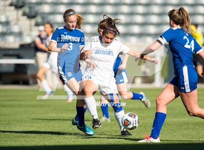 Thumbnail 2 in Denver Christian vs. Dawson School (CHSAA 2A Final) photogallery.