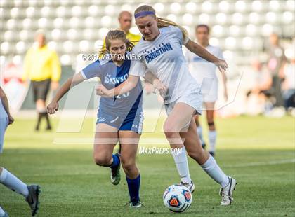 Thumbnail 2 in Denver Christian vs. Dawson School (CHSAA 2A Final) photogallery.