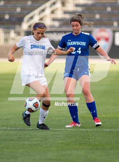 Thumbnail 2 in Denver Christian vs. Dawson School (CHSAA 2A Final) photogallery.