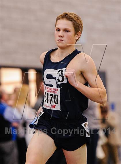 Thumbnail 3 in CIAC State Indoor Track Championships (Open Boys) photogallery.