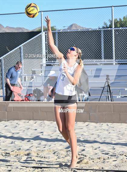 Thumbnail 1 in Arcadia vs. Valley Christian (AIA DII Pairs Round 1 Playoff) photogallery.