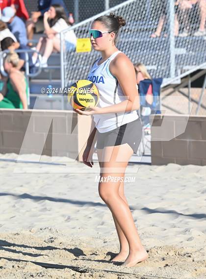 Thumbnail 3 in Arcadia vs. Valley Christian (AIA DII Pairs Round 1 Playoff) photogallery.