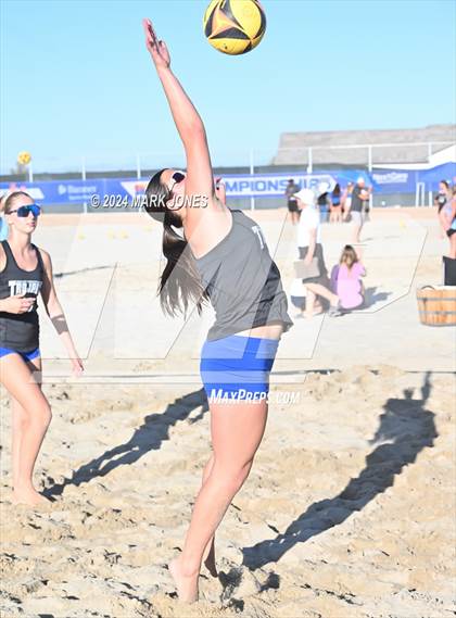 Thumbnail 1 in Arcadia vs. Valley Christian (AIA DII Pairs Round 1 Playoff) photogallery.